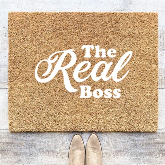 Discover The Real Boss Coir Doormats Coir Doormats
