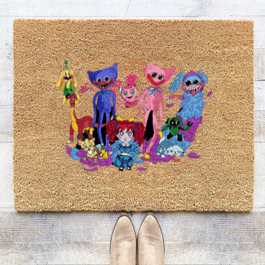 Discover poppy playtime characters chapter 2 Active Coir Doormats