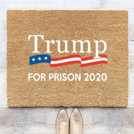 Discover Trump for Prison 2020 Coir Doormats