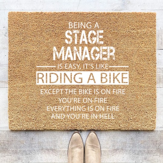 Discover Stage Manager Coir Doormats