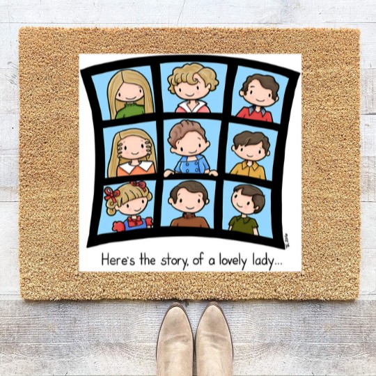 Discover The Brady Bunch Coir Doormats