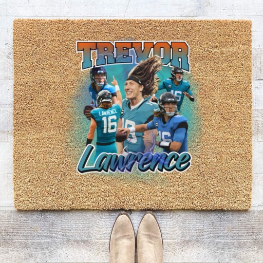 Discover Trevor Lawrence Vintage Retro Style Bootleg Coir Doormats
