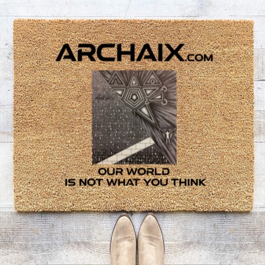 Discover Archaix - Our World Is Not What You Think Coir Doormats