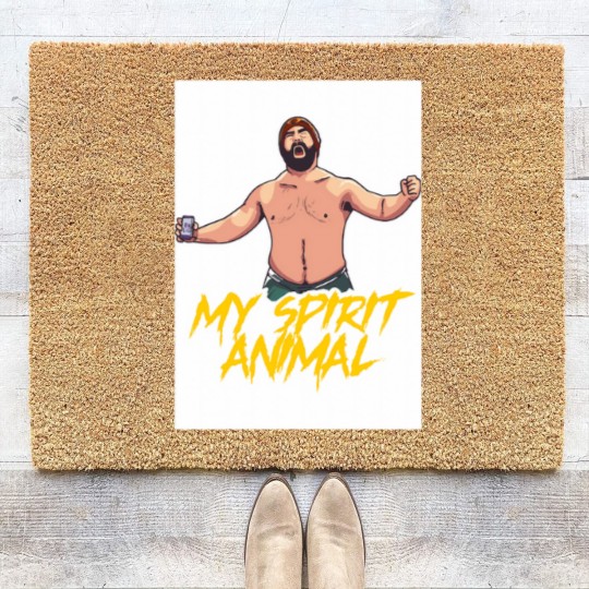 Discover Jason Kelce My Spirit Animal Coir Doormats