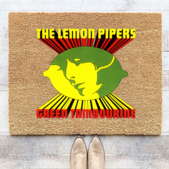 Discover Green Tambourine Coir Doormats