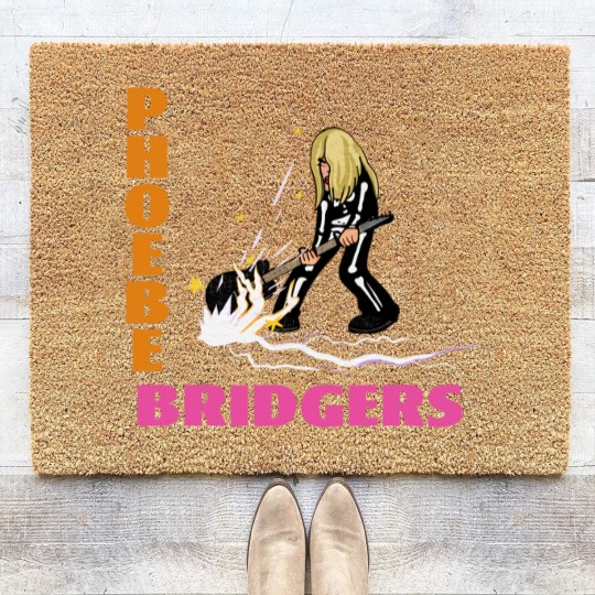 Discover Phoebe Bridgers Guitar Smash - Phoebe - Coir Doormats