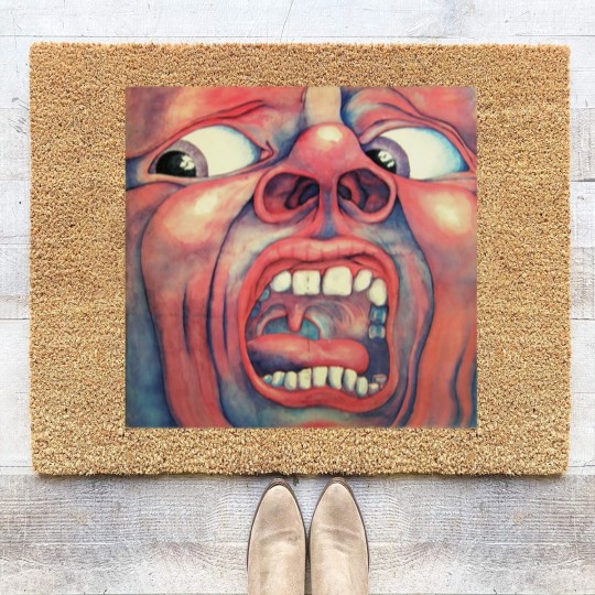 Discover Court of the Crimson King Coir Doormats