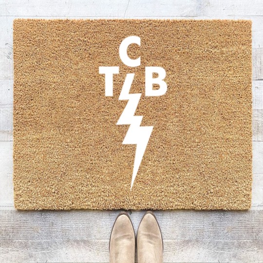 Discover TCB Elvis Presley Taking Care Of Business TCB Coir Doormats