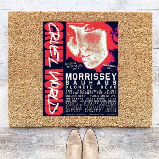 Discover cruel world festival 2022 v2 Coir Doormats