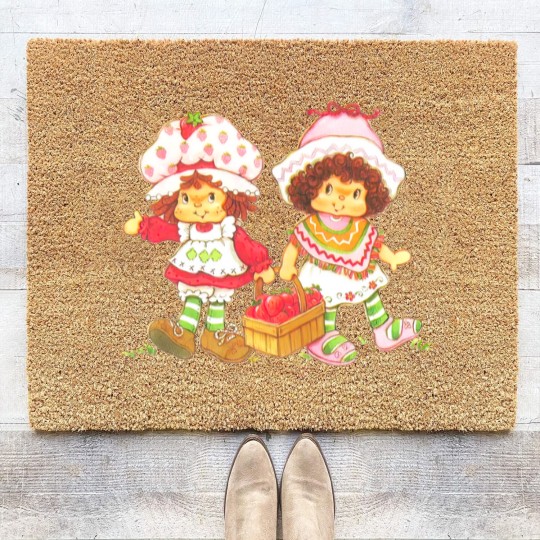 Discover Strawberry Shortcake & Cafe Ole Coir Doormats, Have A Berry Nice Day Coir Doormats, Cartoon Nostalgia Coir Doormats, Love Strawberry Kid Coir Doormats