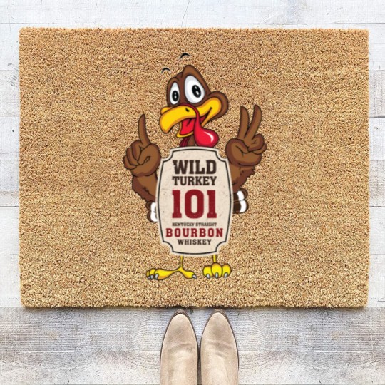 Discover Wild Turkey Bourbon Coir Doormats