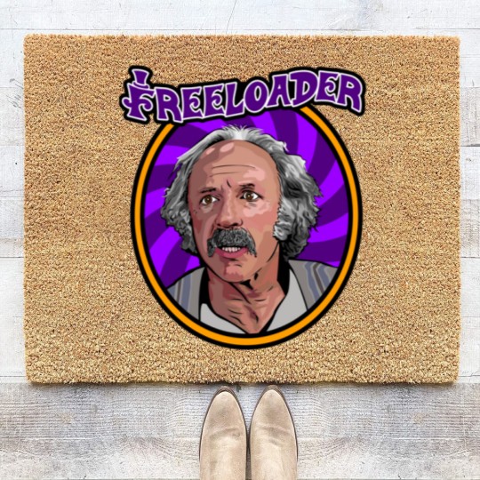 Discover Grandpa Joe Is The Og Freeloader Sticker Coir Doormats