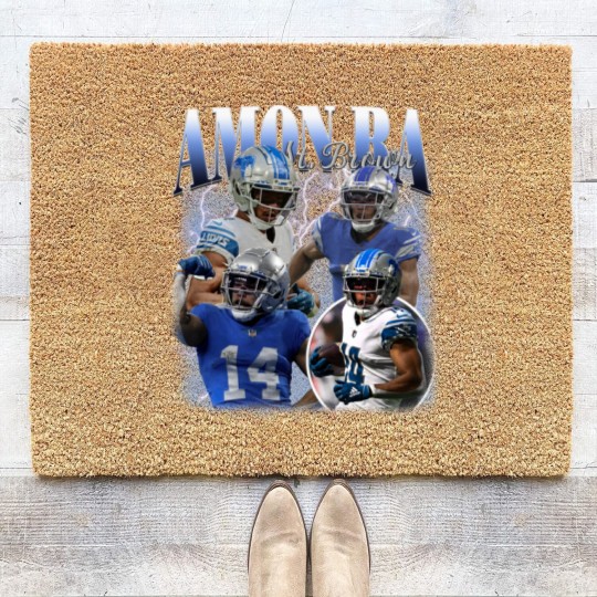 Discover Vintage Amon Ra St Brown Coir Doormats