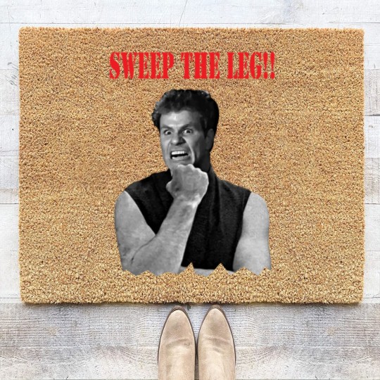 Discover Sweep The Leg Classic Coir Doormats