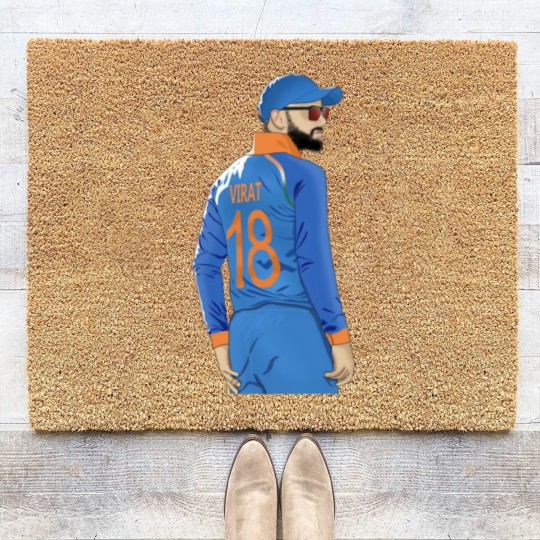 Discover Virat Kohli - Virat Kohlicricketindia1 Inch Beard1 Mo - Coir Doormats