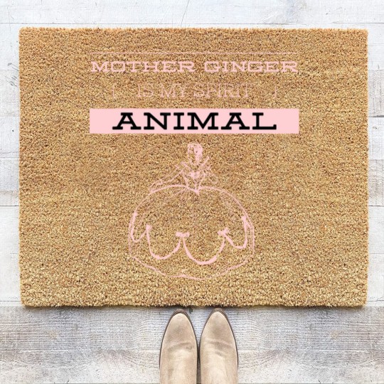 Discover Mother Ginger Is My Spirit Animal Nutcracker Ballet Coir Doormats