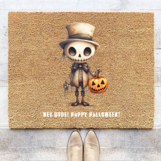 Discover Halloween Skeleton Coir Doormats, Halloween Coir Doormats, Skeleton Coir Doormats, Cute Halloween Coir Doormats, Halloween Pumpkin, Halloween Coir Doormats, Halloween Crewneck
