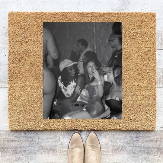 Discover Young Thug and Mariah the Scientist Photo Coir Doormats