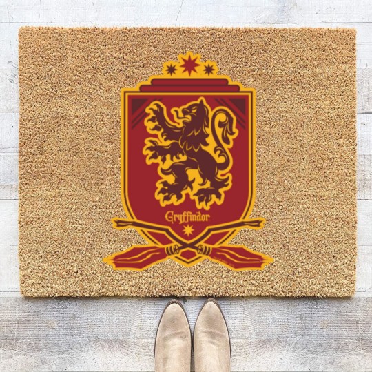 Discover Harry Potter| Gryffindor QUIDDITCH™ Crest Coir Doormats