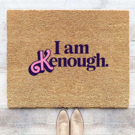 Discover I Am Kenough Coir Doormats, I Am Kenough Coir Doormats, I Am Kenough Coir Doormats, Tie Dye Ken Coir Doormats