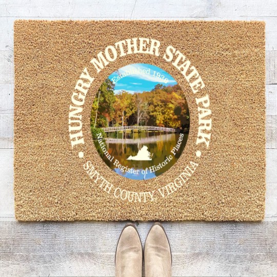 Discover Hungry Mother T-ShirtHungry Mother State Park T-Shirt_by Take A Hike_ Coir Doormats