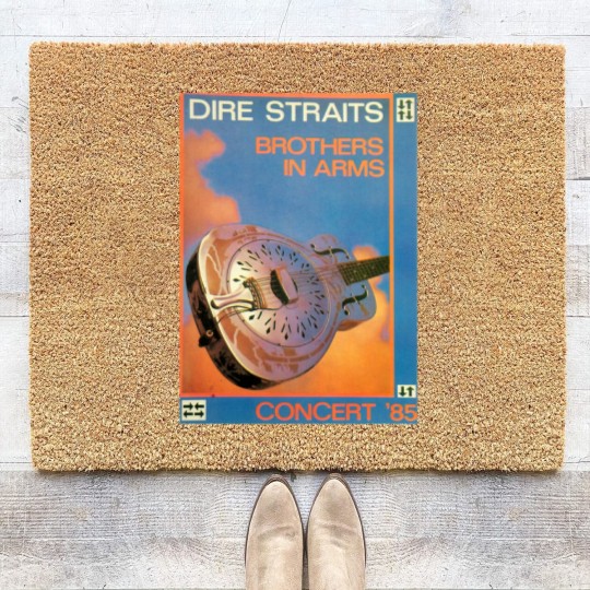 Discover Dire Straits In Concert Coir Doormats