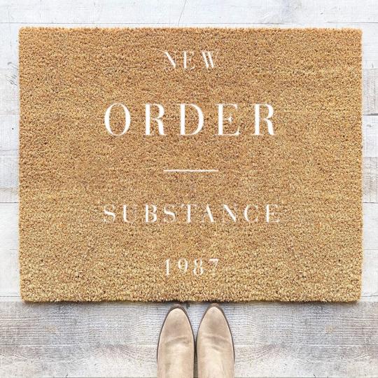 Discover New Order Substance Coir Doormats