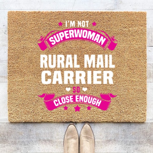 Discover Rural Mail Carrier Coir Doormats
