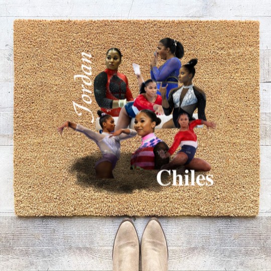 Discover Jordan Chiles Coir Doormats | 2024 Olympics