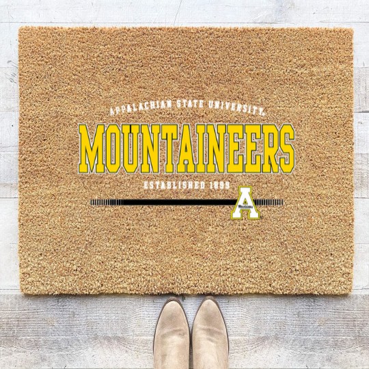 Discover appmerch8 appalachian state university Coir Doormats