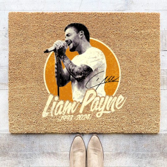 Discover Retro Liam Payne Tribute Coir Doormats, RIP Liam Payne Sweater, Liam Payne 1D Coir Doormats