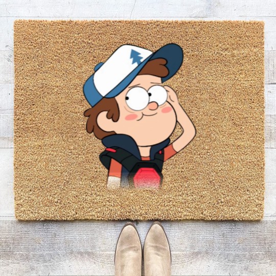 Discover Dipper Pines - Gravity Falls Coir Doormats
