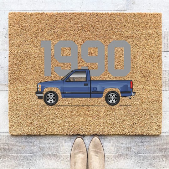 Discover 1990-Catalina Blue - Obs Stepside - Coir Doormats