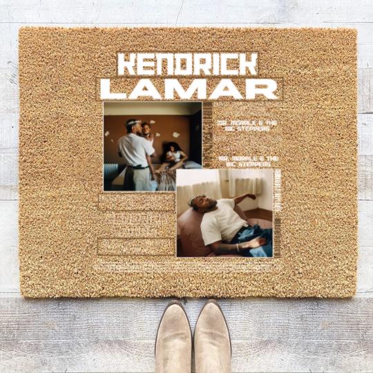 Discover Kendrick Lamar Coir Doormats, Kendrick Lamar Rap Merch, Kendrick Lamar Merch