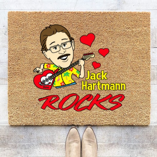 Discover Jack Hartmann Rocks Short Sleeve Gift \ Coir Doormats