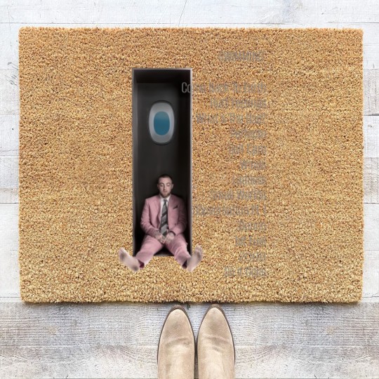 Discover macmiller Swimming Vintage Coir Doormats