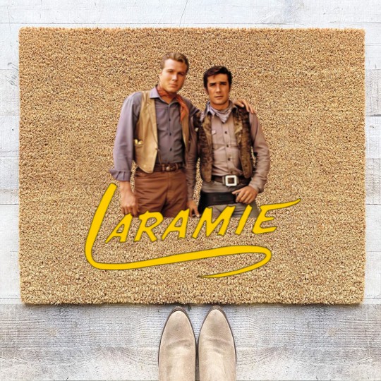Discover Laramie - Slim &amp. Jess 50s60s Tv ern Coir Doormats