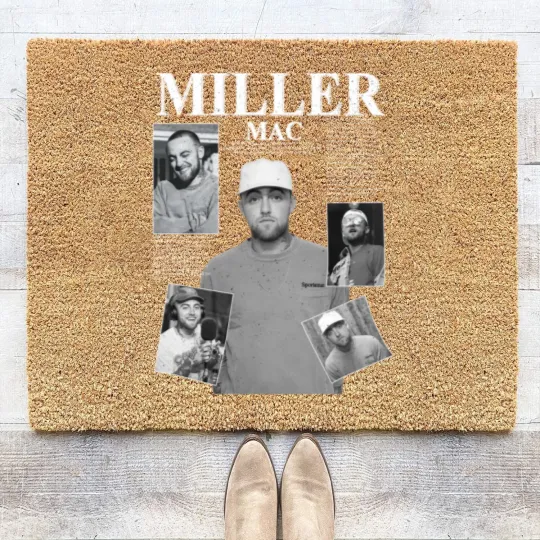 Discover macmiller Music Coir Doormats K1, macmiller Music Pop Coir Doormats, macmiller Concert 2023 Retro Unisex Gift Bootleg Coir Doormats Mus3004DK