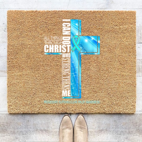 Discover Progressive Supranuclear Palsy Awareness Christian Coir Doormats