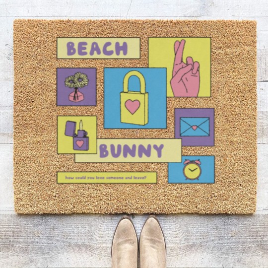 Discover beach bunny merch Coir Doormats