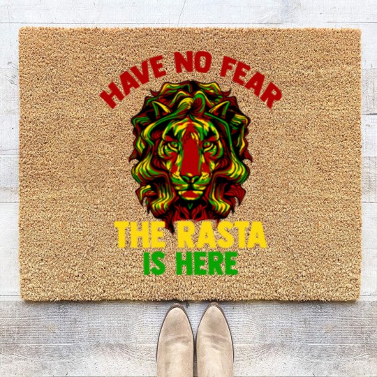 Discover Rastafari Rasta Reggae Jah Gift Judah Marley Coir Doormats