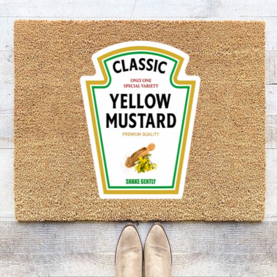 Discover Mustard Halloween 2023 Costume Family Matching K Coir Doormats