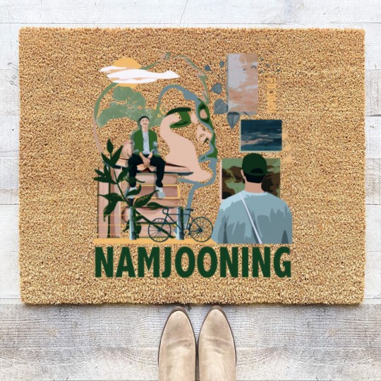 Discover Vintage J-Hope Coir Doormats, J-Hope Unisex Kpop Coir Doormats, BTS Coir Doormats, Vintage Style Korean Pop  Coir Doormats