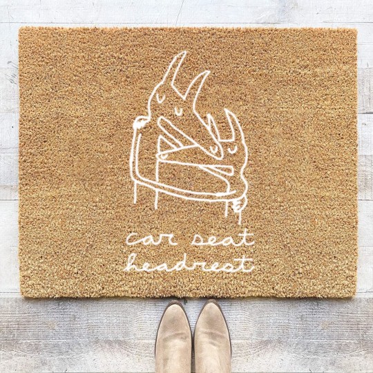 Discover CAR SEAT HEADREST Coir Doormats