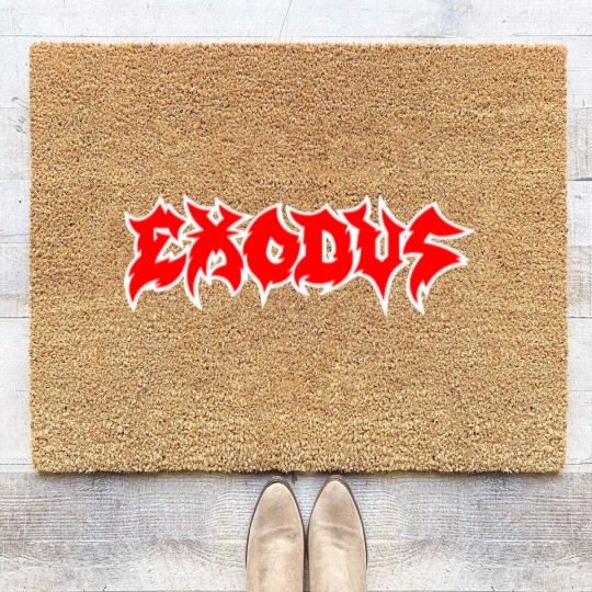 Discover Exodus Thrash metal Coir Doormats