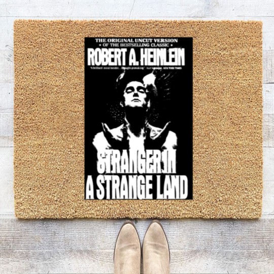 Discover STRANGER IN A STRANGE LAND- ROBERT HEINLEIN Coir Doormats