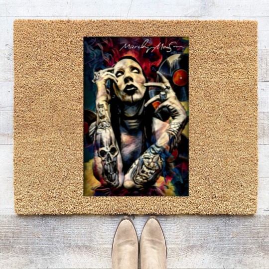 Discover Marilyn Manson Coir Doormats