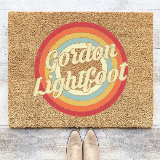 Discover Gordon Lightfoot - Retro Vintage - Gordon Lightfoot - Coir Doormats