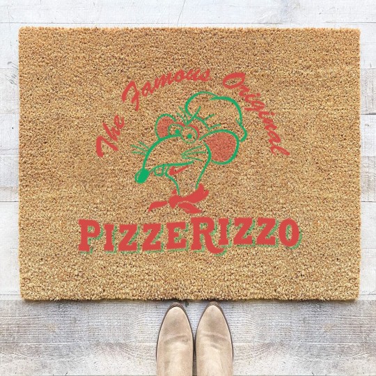 Discover Pizza Rizzo PIZZERIZZ0 Coir Doormats ~The Famous Original Pizza Coir Doormats