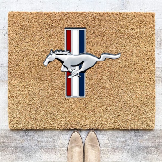 Discover Mustang Fastback Coir Doormats